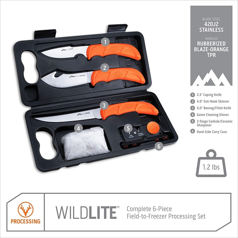 Game Processing Knife Set