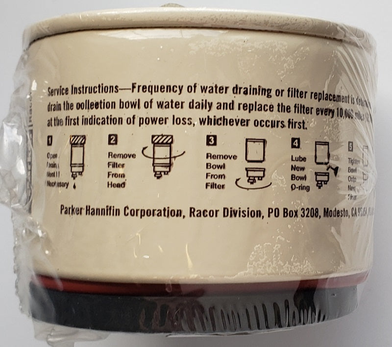 Parker Racor Fuel Filter/Water Separator R12S