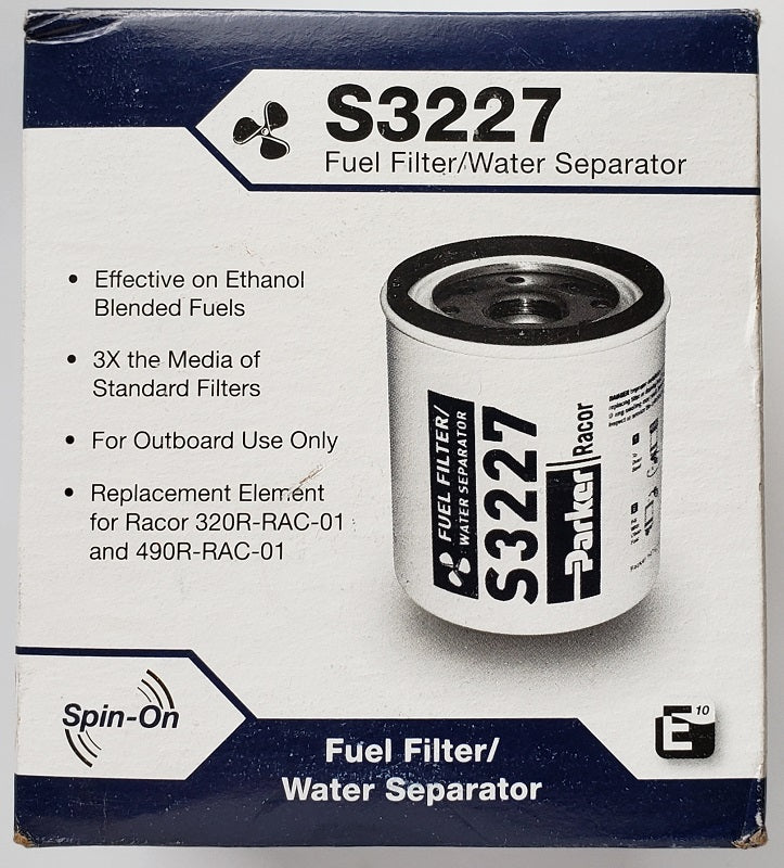 Parker Racor Fuel Filter/Water Separator S3227