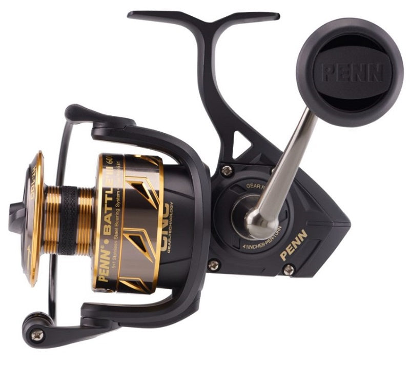 USA Original PENN Battle III 2000LE---6000LE Spinning Fishing Reel