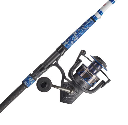 penn battle 8000 spinning reel btl8000 III LE and Rod Combo BTLIII8000LE102H Shimano Sedona FI Spin christmas gift and reliable drag that’s Fish Species:Bonito