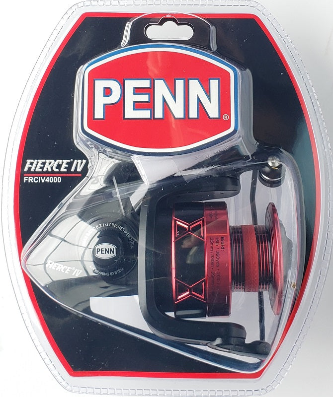 penn captiva 4000 spinning reel Penn Fierce IV 4000 Spinning Reel FRCIV4000C