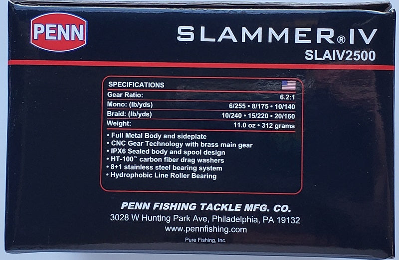 Penn Slammer IV Spinning Reel