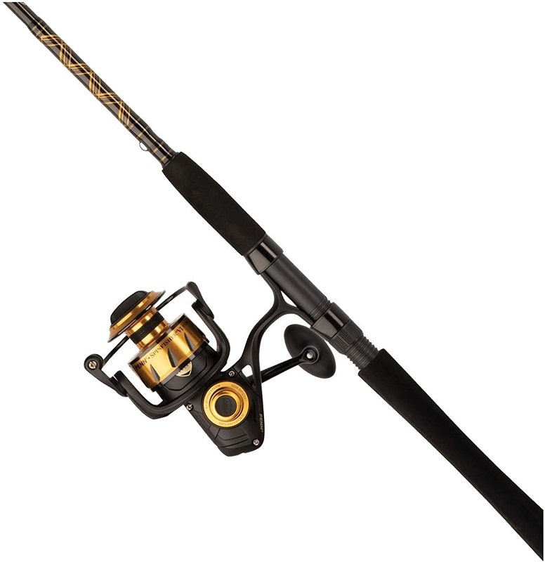 Penn Spinfisher VI 5500 Spinning Reel and Rod Combo SSVI5500802MH