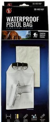 SE Survivor Series 14in x 8 1/4in Clear Waterproof Pistol Bag  OD-WB148P