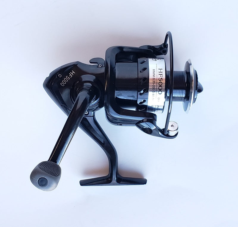 Powerful Drive Gear HF 5000 Series Spinning Reel 10+1 BB 4.7:1 Zero Anti- Reverse