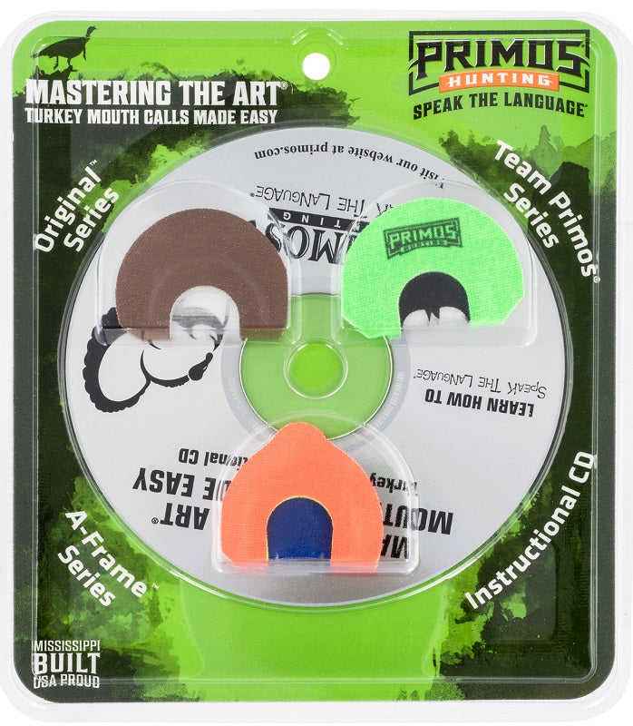 Primos Master the Art Mouth Call Pak and Instructional CD PS1243