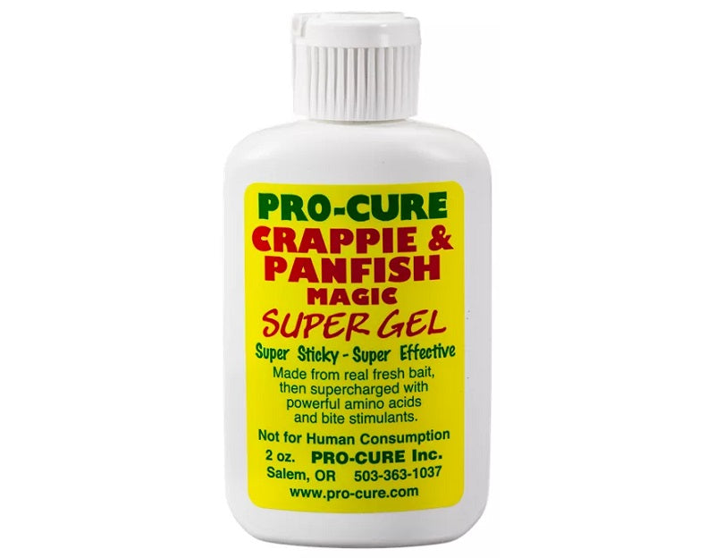 Pro-Cure Super Gel Crappie Panfish Magic 2oz G2-CPM
