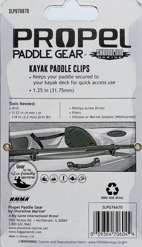 Propel Kayak Paddle Clips SLPG76670