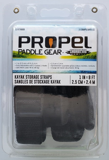 Propel Paddle Gear Kayak Storage Straps SLPG76669