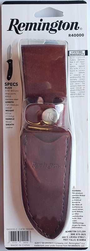 Remington Heritage Series Knife R40000-C
