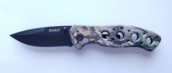Ruko Camo Folding Knife RUK0075