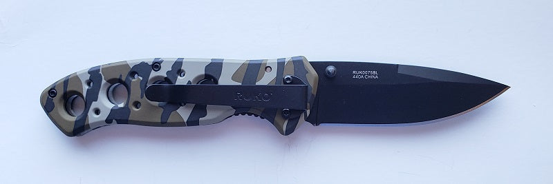 Ruko Mossy Oak Bottomland Folding Knife RUK0075BL