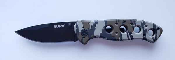 Ruko Mossy Oak Bottomland Folding Knife RUK0075BL