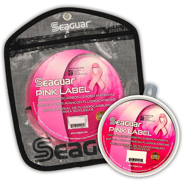 Seaguar Pink Label Fluorocarbon Leader 25 Yds