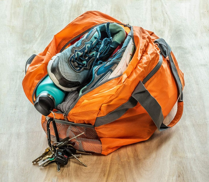 SE Collapsible Duffel Bag Orange BG-DB103OR