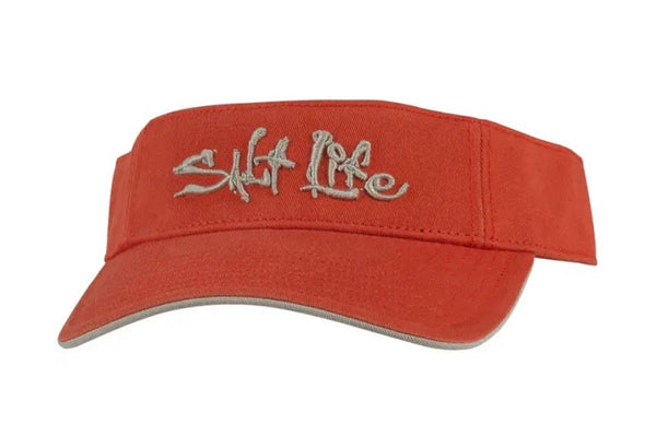 Salt Life Signature Logo Visor Burnt Orange SLM215