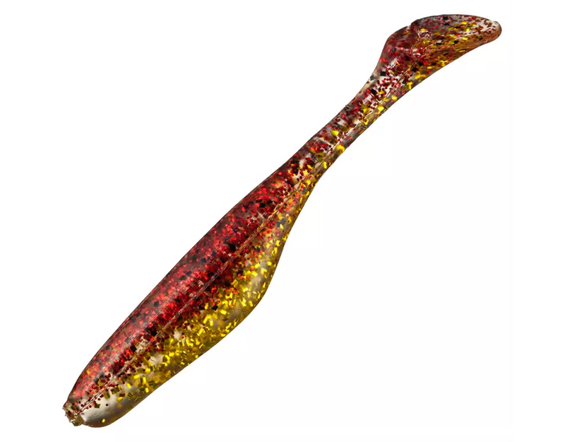 SaltWater Assassin Sea Shad Red/Gold Shiner