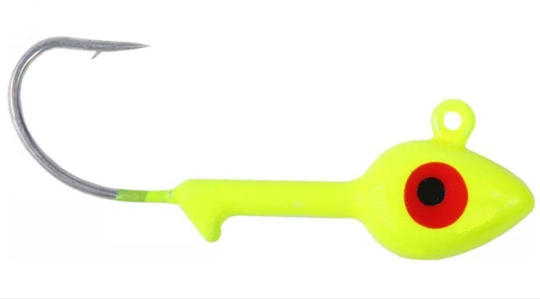 Sea Striker Got-Cha Chartreuse Jig Heads 1/2oz 10pk HSWG12-10