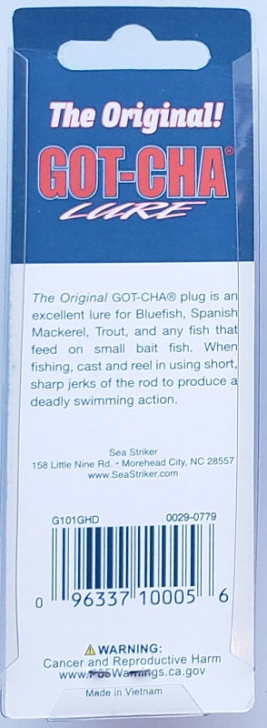 Sea Striker Got-Cha Lure 3 in. 1 oz. G101GHD
