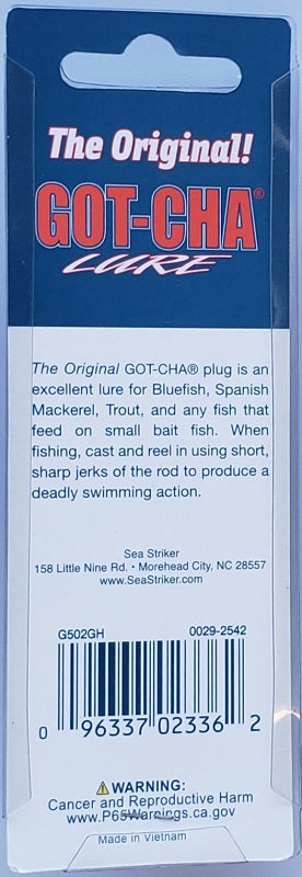 Sea Striker Got-Cha Lure 3 in. 1 oz. G502GH