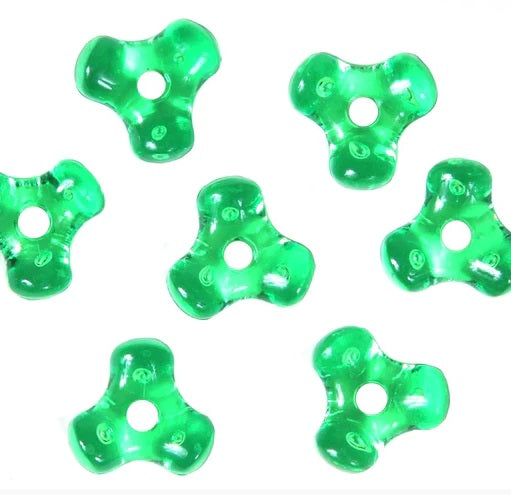 Sea Striker Plastic Tri-Beads - Kelly Green TRI-KG