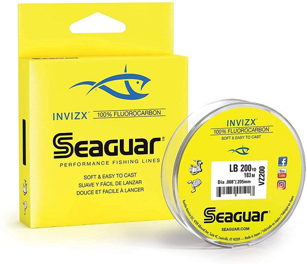 ﻿Seaguar Inviz X Fluorcarbon Leaders