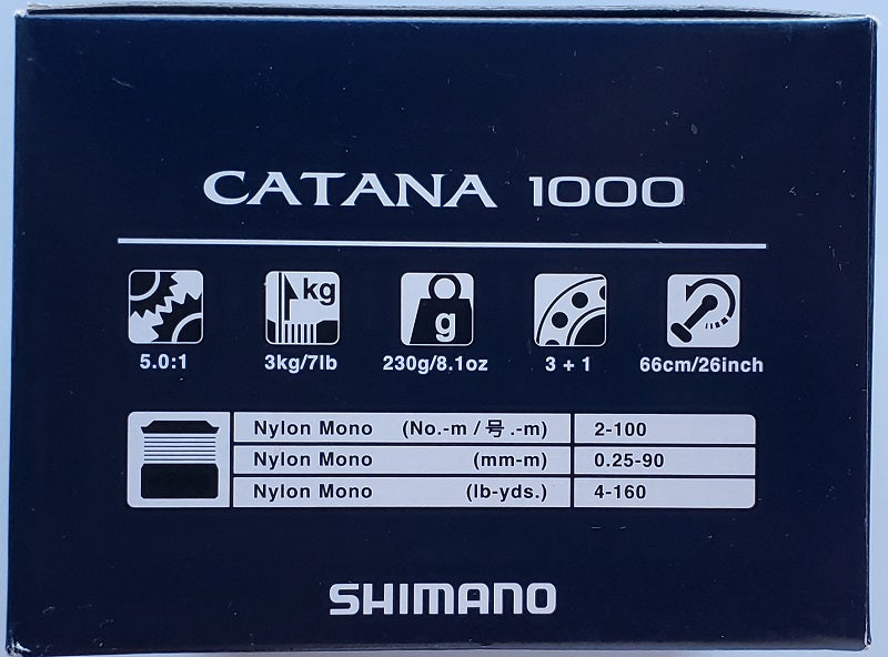 shimano catana rod specs Shimano Catana FE Spinning Reel