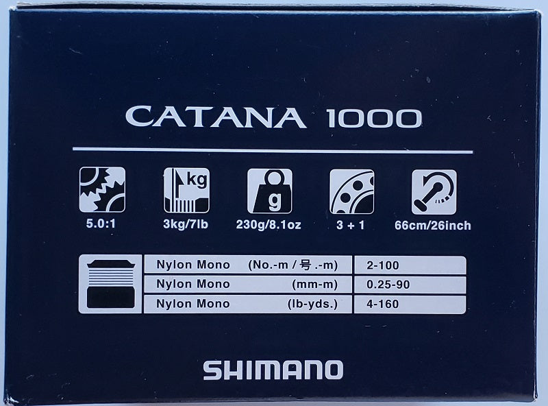 Shimano Catana 1000 Spinning Reel CAT1000FE