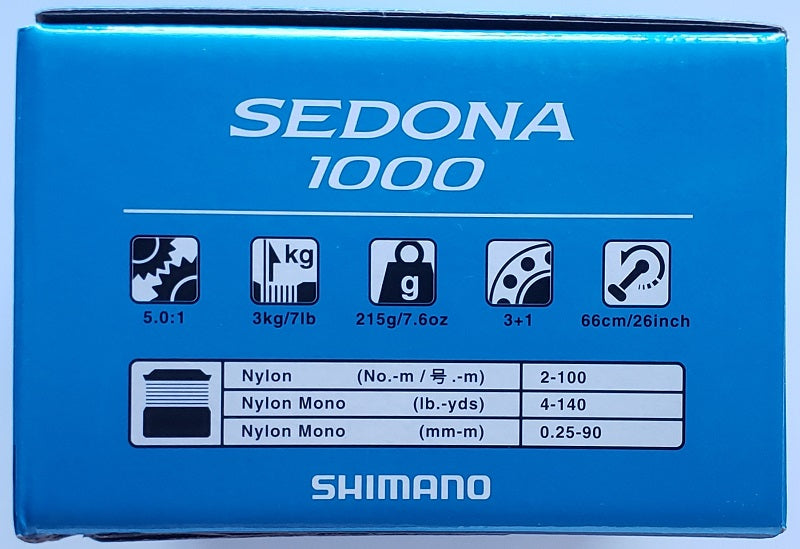 reel shimano sedona 1000 Shimano Sedona 1000 Spinning Reel SE1000FI
