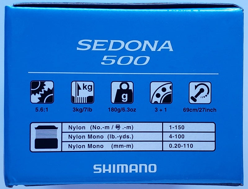 Spinning reel Shimano Sedona FI - 500 - Nootica - Water addicts