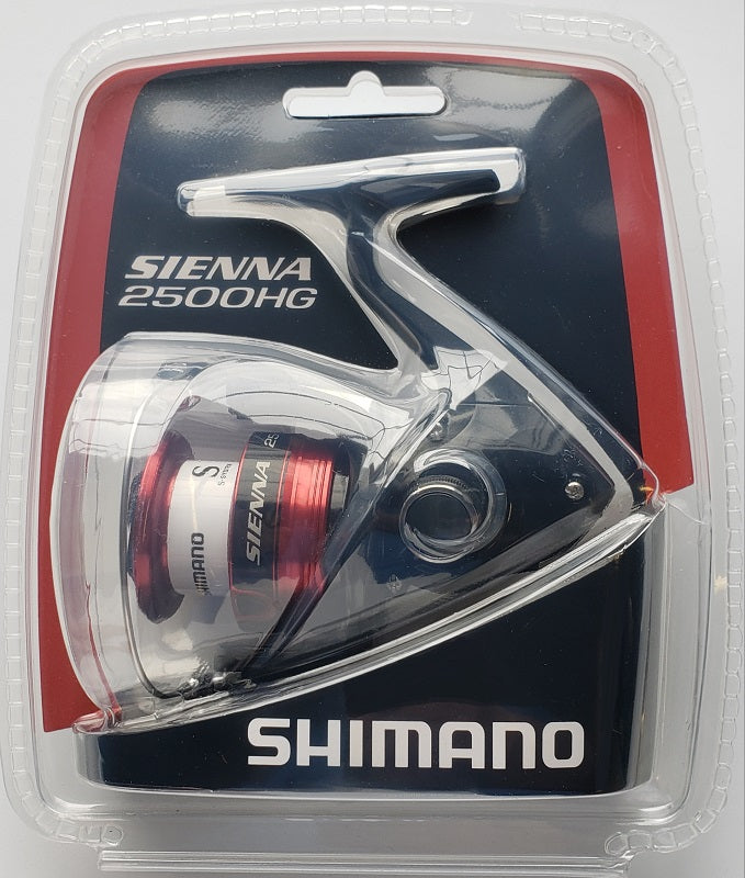 Shimano Sienna 2500HG Spinning Reel SN2500HGFGC Shimano Sienna 2500HG Spinning Reel SN2500HGFGC