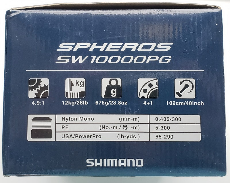 Shimano Spheros SW 10000PG Spinning Reel SPSW10000PGA