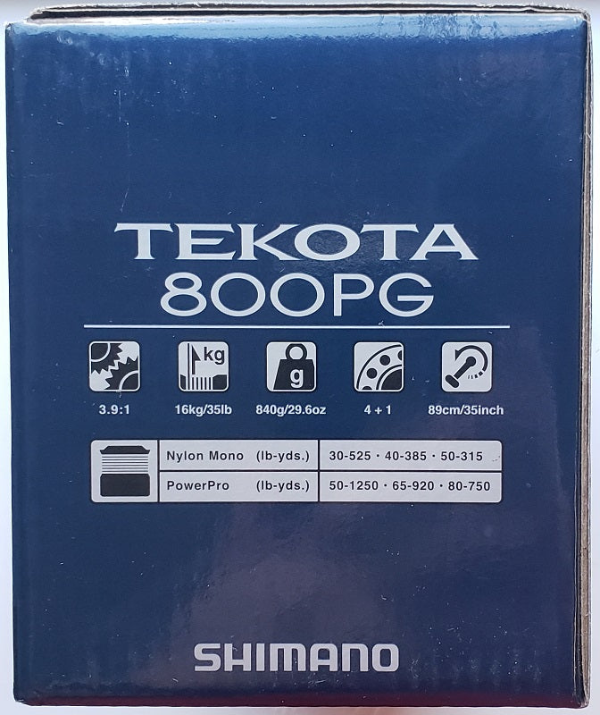 shimano 800 reel Shimano Tekota A TEK800PGA Conventional Reel