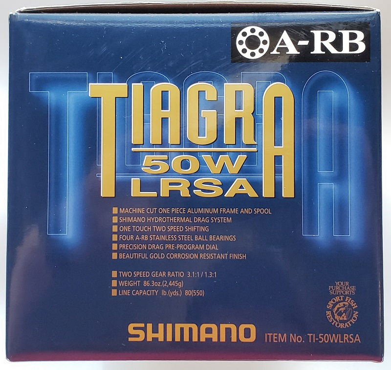 Shimano Tiagra Fishing Reel - TI50WLRSA