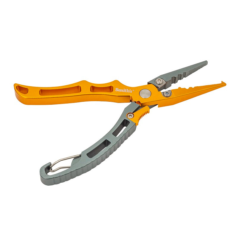 Smith's Aluminum Fishing Pliers with Carabiner 51299