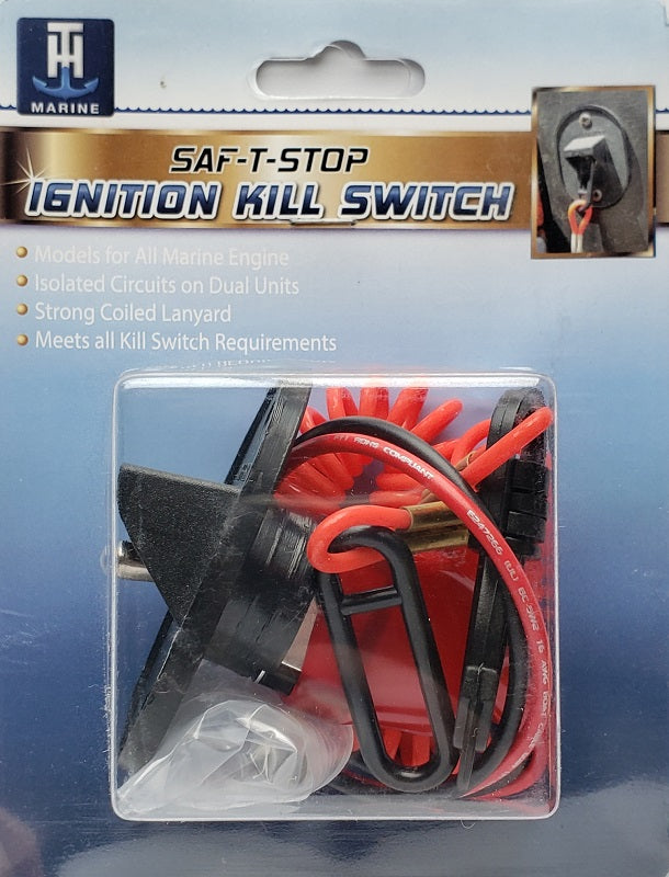 T-H Marine Saf-T-Stop Ignition Kill Switch KS-1-DP