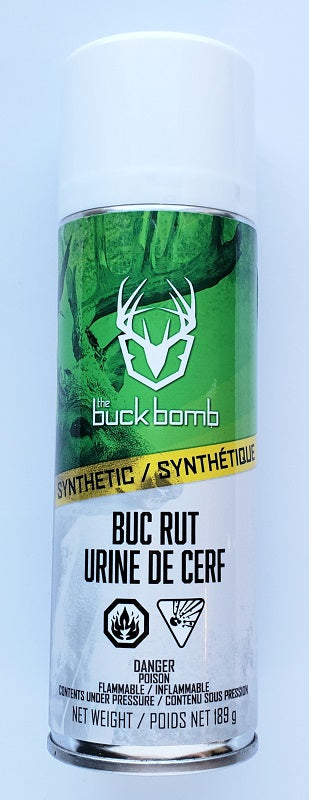 The Buck Bomb Synthetic Buc Rut Urine De Cerf 6.65oz Aersol 200029