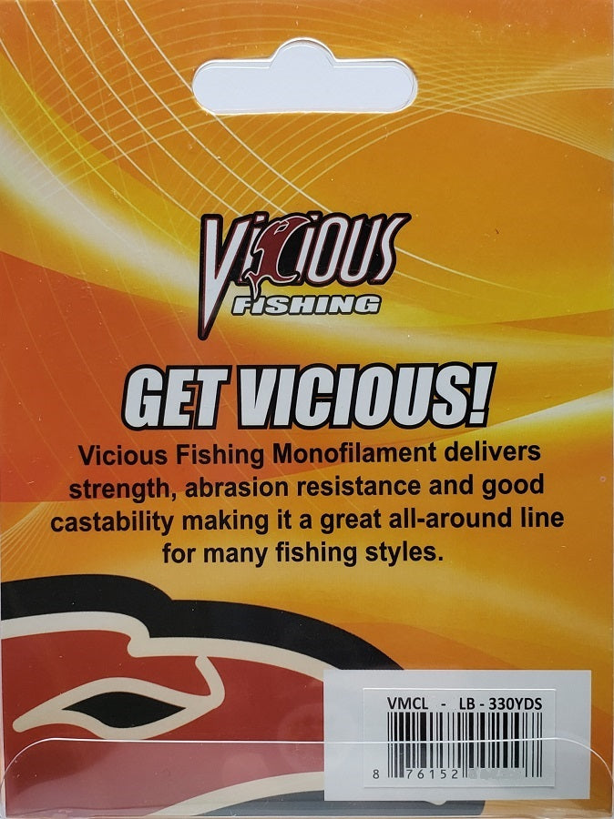 best 6 pound mono fishing line Vicious Monofilament Fishing Line 6lb 330yds VMCL6