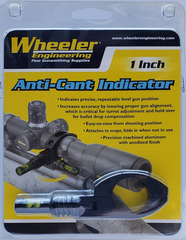 Wheeler Engineering Anti Cant Indicator 1-Inch
