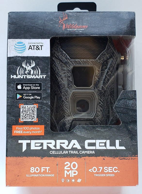 Wildgame Terra Cell 20MP Cellular (AT&T) Trail Camera WGI-TERAWAT