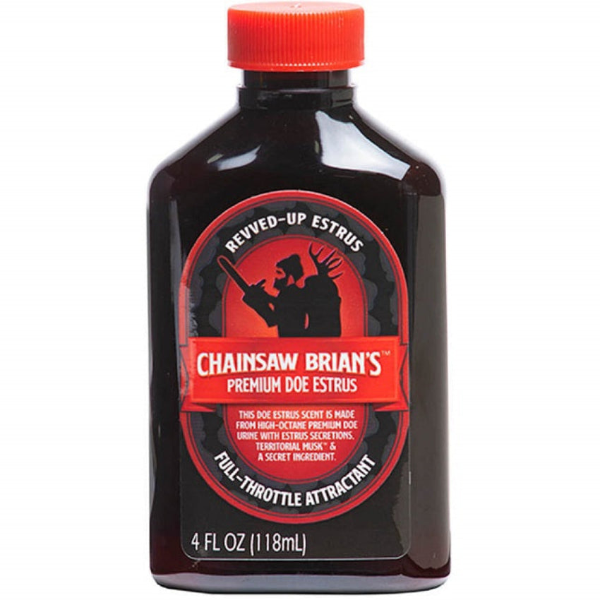 Wildlife Research Chainsaw Brian’s Premium Doe Estrus Scent 4oz 105