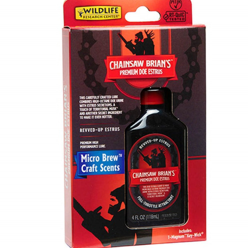 Wildlife Research Chainsaw Brian’s Premium Doe Estrus Scent 4oz 105