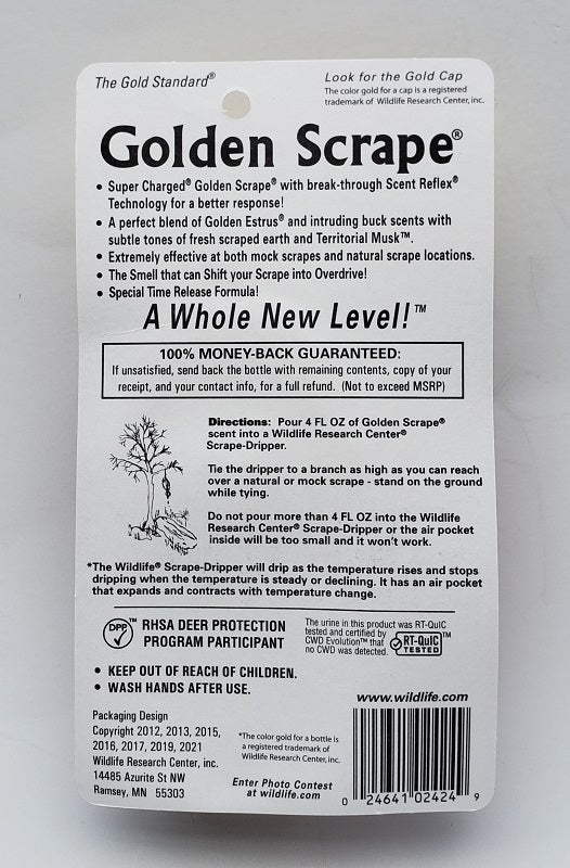 Wildlife Research Golden Scrape 4oz 242-4