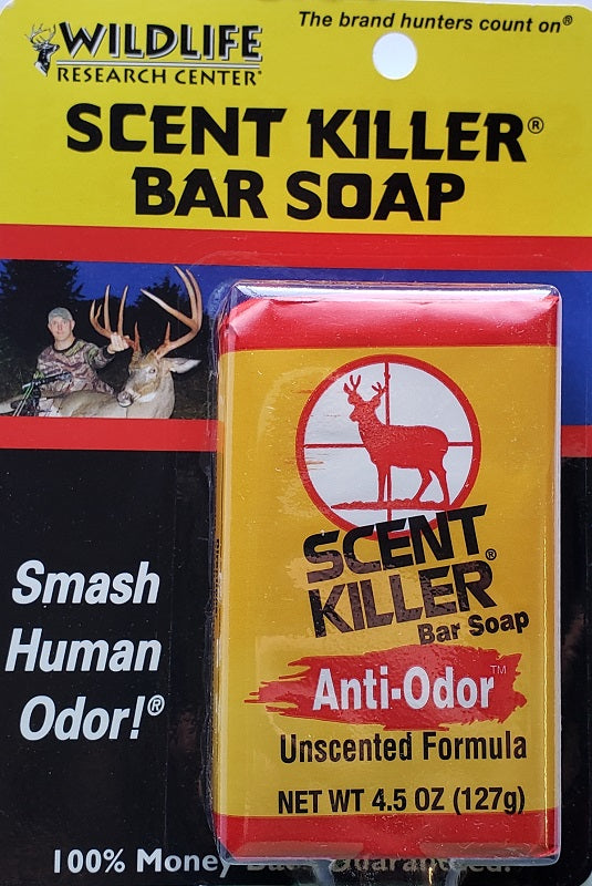 Wildlife Research Scent Killer Bar Soap Anti-Odor Unscented 4.5oz 541