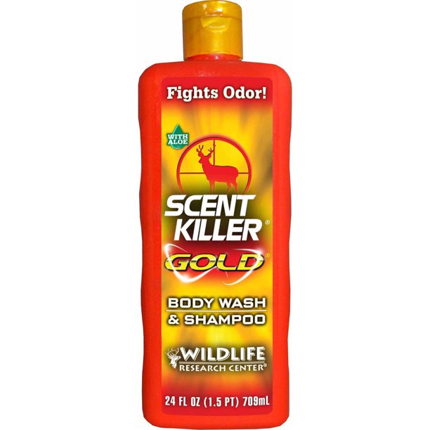 Wildlife Research Scent Killer Gold Body Wash & Shampoo 24oz 1241