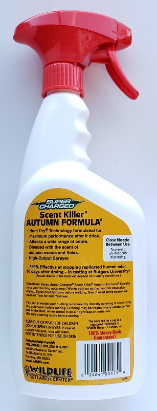 Wildlife Research Super Charged Scent Killer Autumn Formula 24oz 575