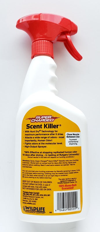 Wildlife Research Super Charged Scent Killer Odorless Formula 24oz 555