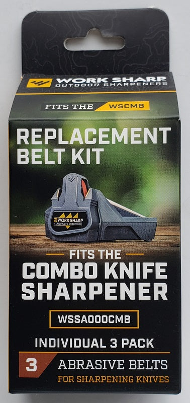Work Sharp Sharpeners Replacement Belt Kit Med P120 WSSA000CMB