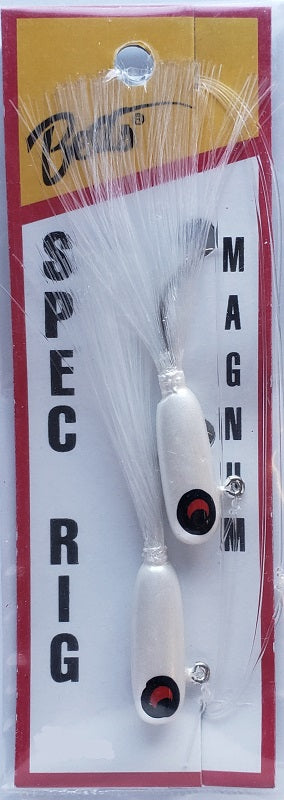 Betts Spec Rig Magnum 1/4 oz White/White 780-4-1